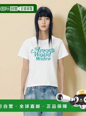 韩国直邮Ames Worldwide 女士女装T恤SIGNATURE BIG LOGO TEE WHIT