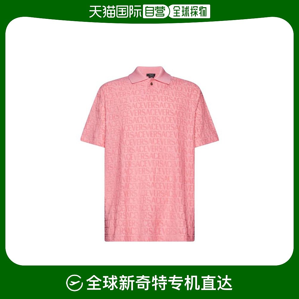 韩国直邮VERSACE23FW长袖T恤男10101851A076951PN50PASTEL PINK