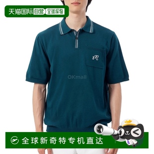 AZR 坎帕尼亚针织 Polo 衫 韩国直邮MALBON 短袖 9266 珠地网