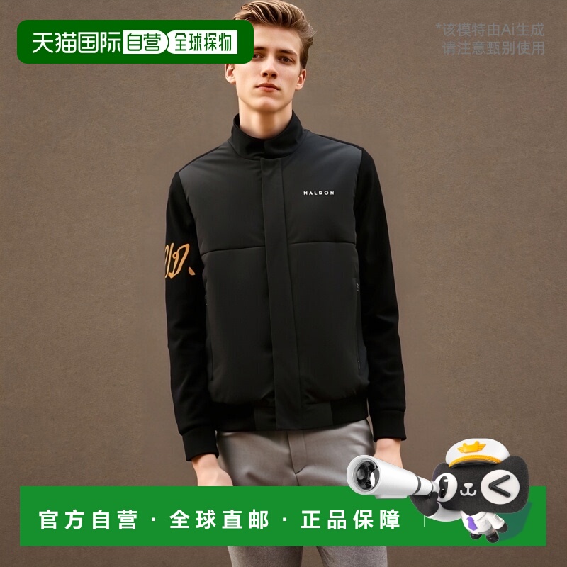 韩国直邮MALBON GOLF 男士男针织M4421PKO02BLK M TECH HYBRID SW