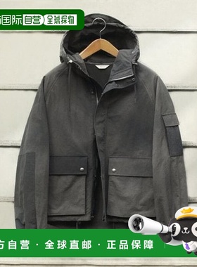 韩国直邮HAZZYS 赫奇斯男士 [换季][HIS]炭灰色风衣 (HZJU5E807CG