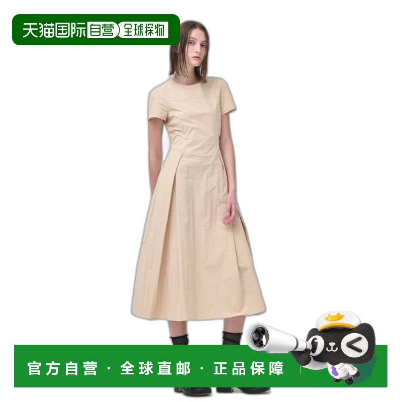 韩国直邮ETMON 女士连衣裙DR140SSS75 Side Shirring Pintuck Dres