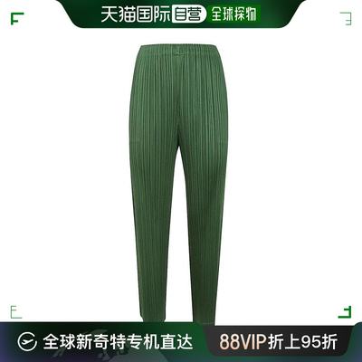 韩国直邮PLEATS PLEASE24SS直筒裤女PP46JF125 62 GREEN