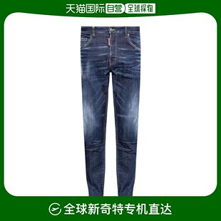 S30664BLUE 韩国直邮DSQUARED224FW牛仔直筒裤 男S74LB1591