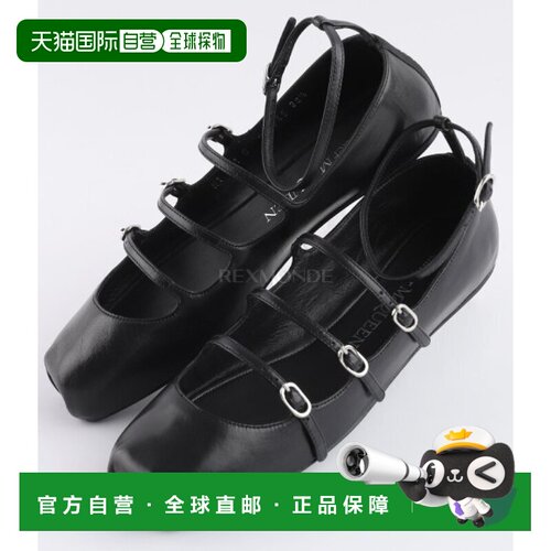 韩国直邮ALEXANDER MCQUEEN 780745 WIEN5  1000平坦的单鞋乐福鞋