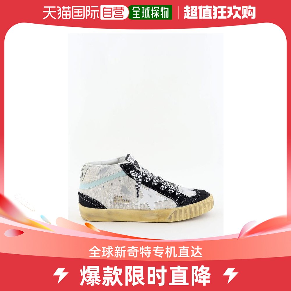 韩国直邮GOLDEN GOOSE22FW平板鞋女GWF00122F00329511211WHITE BL