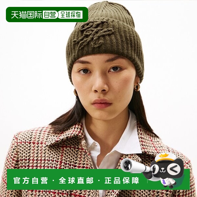 韩国直邮TOMMY HILFIGER T22F7AHT062WT1MT1 绣花徽标针织帽