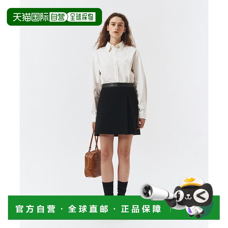 韩国直邮Dunst2023秋冬新品中性风经典女款衬衫UDSH3C103B1