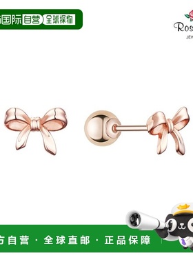 韩国直邮Rosemont [Rosemont] 14K 彩带穿孔（单） RA24C34K耳钉