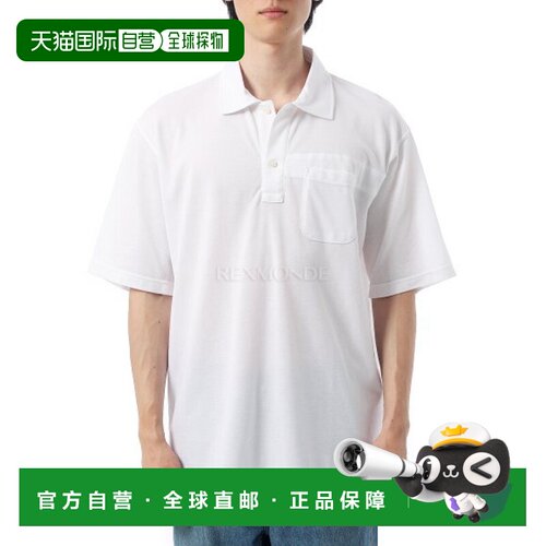 Engineered Garments 24S1B036-OR101-SD036 白色棉质珠地布短袖P
