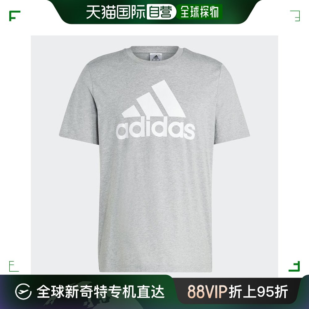 韩国直邮Adidas 运动T恤 MENS/SPORTSWEAR/BL/Single/Jersey/Shor