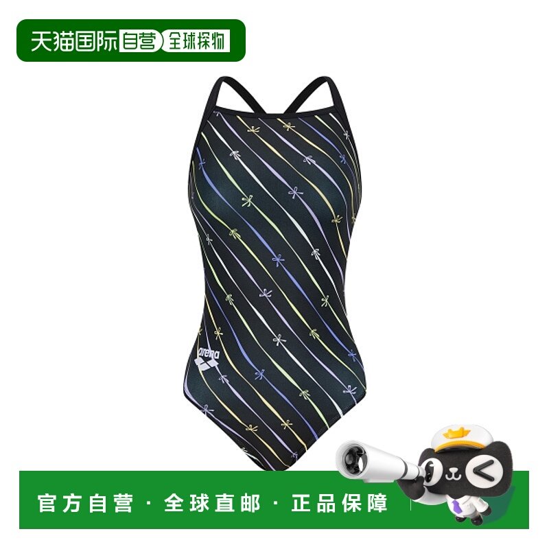 韩国直邮ARENA 连体泳衣A4SL1LO67BLK阿瑞娜