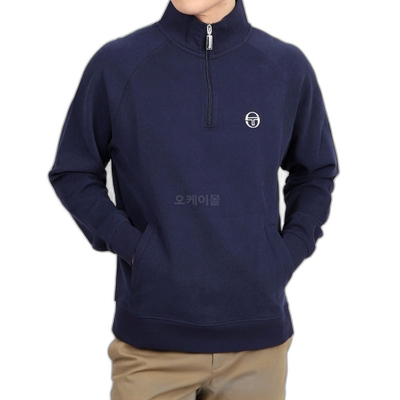 韩国直邮sergio tacchini 通用 T恤拉链圆领半拉链