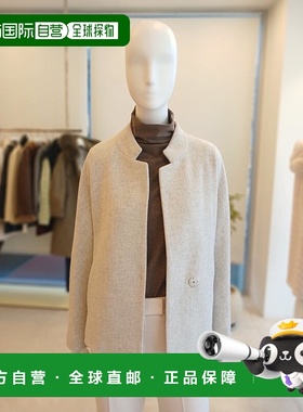 韩国直邮THE IZZAT [The Isaacs] 合身雷格兰羊毛羊绒女式夹克 (I