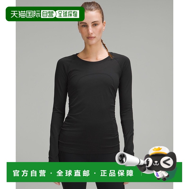 韩国直邮lululemon  T恤时髦小众显瘦穿搭 时尚高级感舒适透气