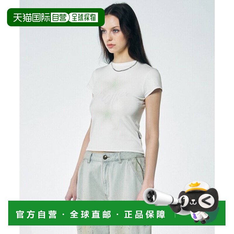 韩国直邮SCULPTOR T恤 SC23S247WH高档舒适时尚百搭 简约高级感