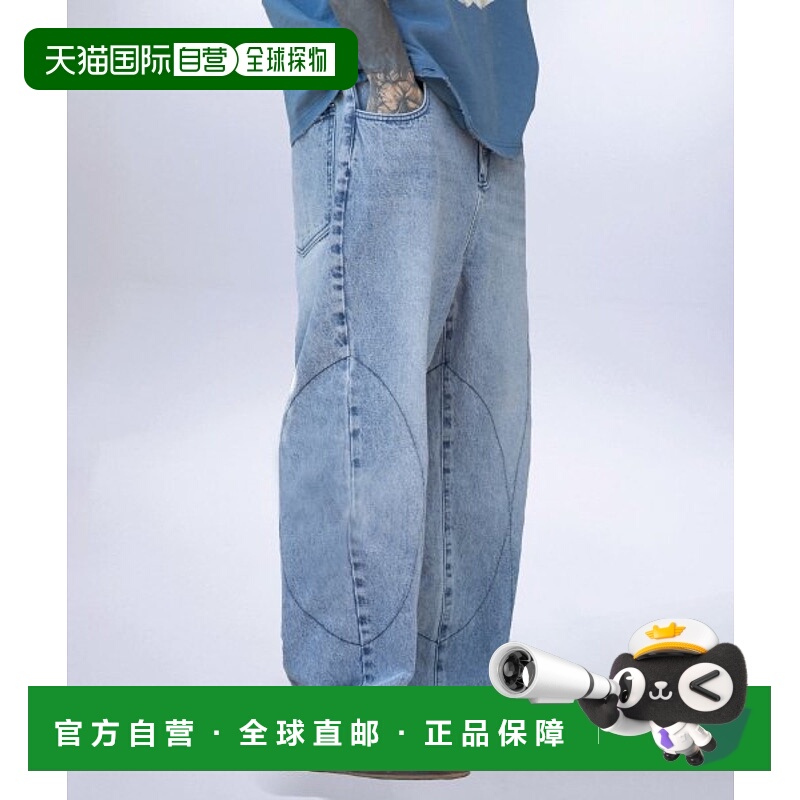 韩国直邮XTONZ 公用牛仔裤XP143BL正品时尚流行穿搭显瘦日常百搭