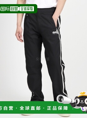 韩国直邮DEUS 赛车裤 (DMF234018-黑色) 卡其裤卫裤