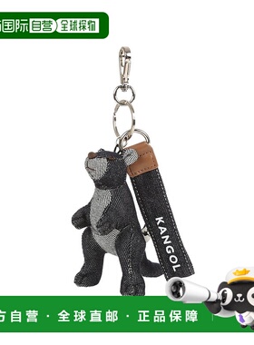 韩国直邮KANGOL 牛仔布 Kangol 钥匙扣 0029 蓝色 (KREBKD00290)