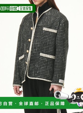 韩国直邮SATUR设计师款大气简约日常休闲个性夹克SA23SSMJ18BK