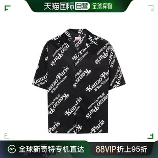 韩国直邮KENZO24SS长袖 Black 男FE55CH1119P499 衬衫