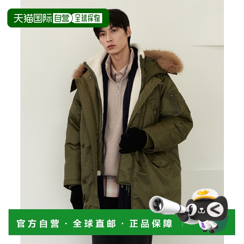 韩国直邮COVERNAT 男士羽绒服CO2404DP07KH WOLVERINE N3B DOWN P