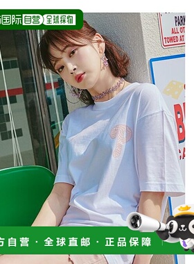 韩国直邮MLB T恤3ATSO0233-10WHS高档舒适时尚百搭 简约高级感