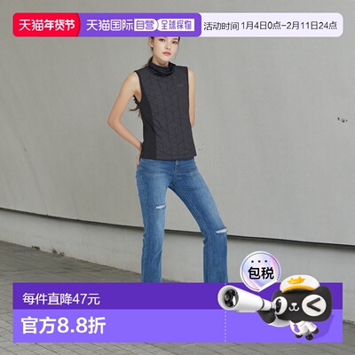 韩国直邮UNDER ARMOUR W CG Reactor 背心 1355805 001 黑色女士_