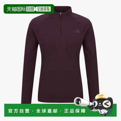 韩国直邮THE NORTH FACE The North Face 女士 Risco 长袖拉链 T