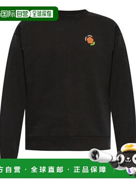 韩国直邮Genzo 长袖 T 恤 FF55SW2674MC99J 黑色 DOM卫衣