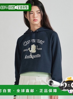 韩国直邮COVERNAT 女士连帽衫CO2401HD70NA百搭潮牌 高级感正品
