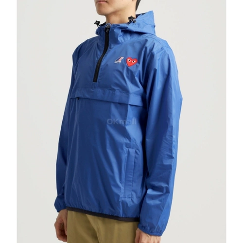 Синяя куртка подходит для мужчин и женщин с капюшоном с молнией, на шнурках, на молнии, свободный крой