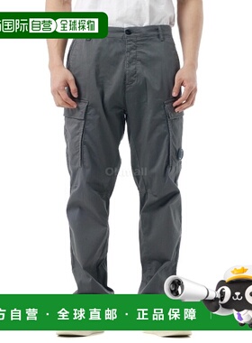 韩国直邮CP COMPANY 弹力棉缎宽松工装裤 (18CMPA166A 005694G 93