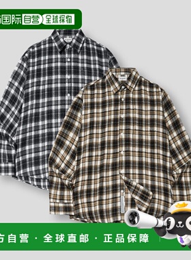 韩国直邮FILLUMINATE 公用男衬衫3244ST400585 Legible Check Shi