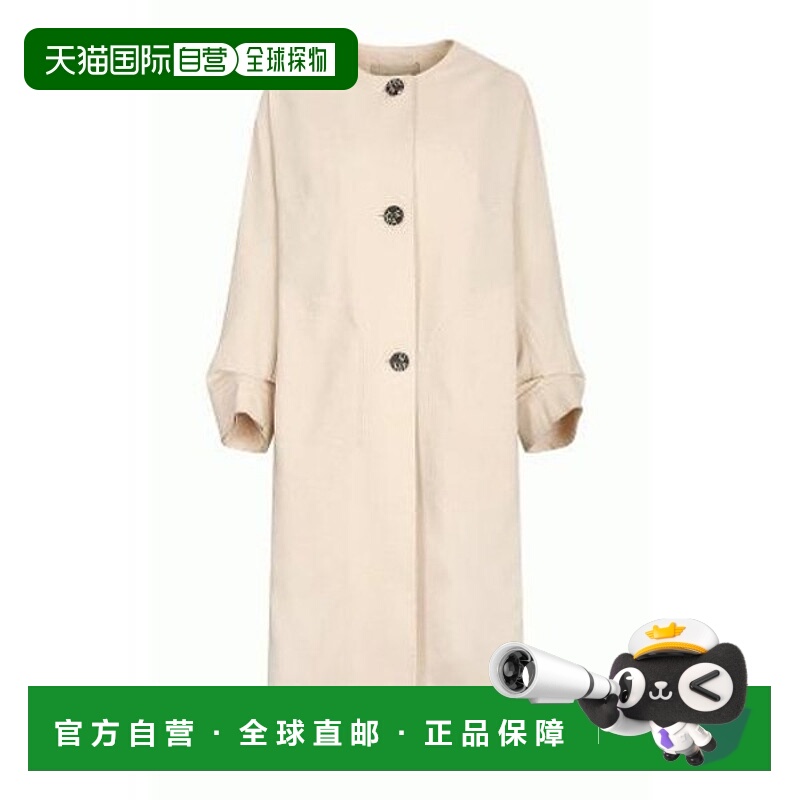 韩国直邮THE IZZAT TheiJust 收袖亚麻风衣 IM5A0TC15SG