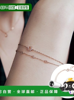 韩国直邮Rosemont [Rosemont] 14K 双排手镯 塞琳娜 RA24D04K