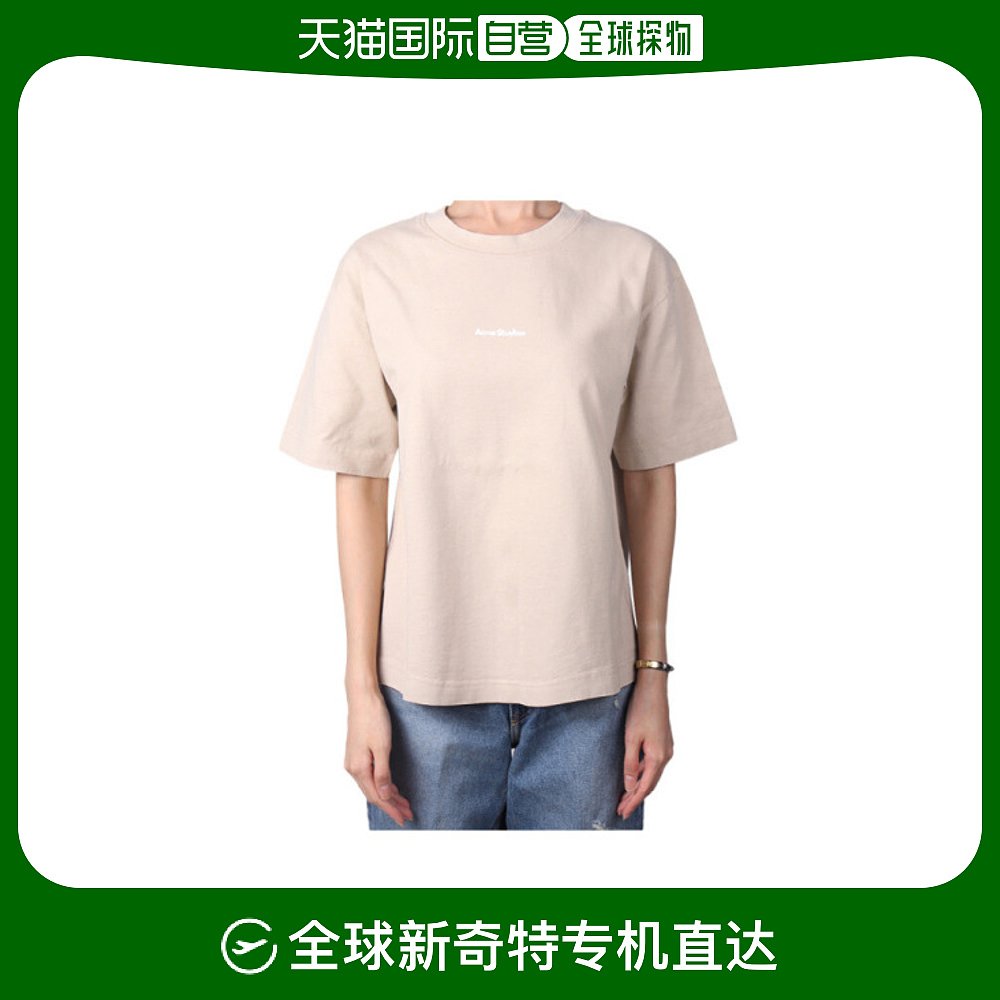 韩国直邮Acne衬衫[Arcne Studio] 23FW女士商标短袖 T恤香