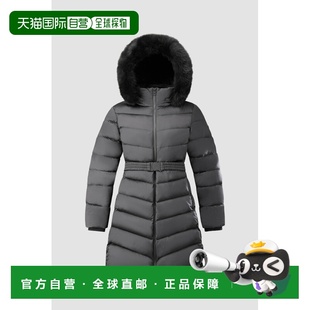 连帽羽绒服TVJDW24532BLK 可隆女士长款 韩国直邮KOLON SPORT