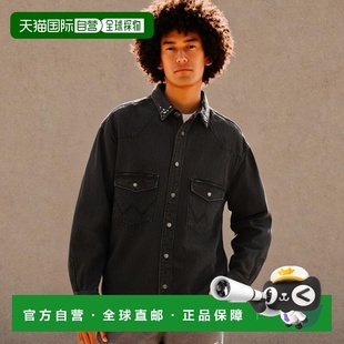 DENIM 韩国直邮COVERNAT STUD WR2303SH20DG公用COLLAR JAC 男衬衫