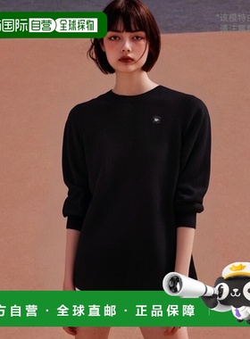 韩国直邮LEE休闲日常舒适时尚韩系通勤新款毛衣LE2303OP64BK