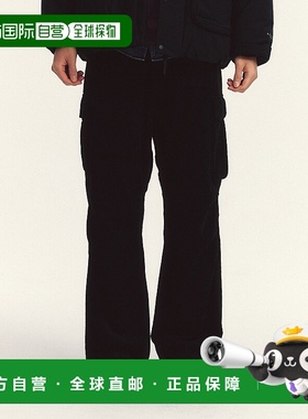 韩国直邮KANGOL Retrocore 绳制长裤 4545 黑色喇叭裤
