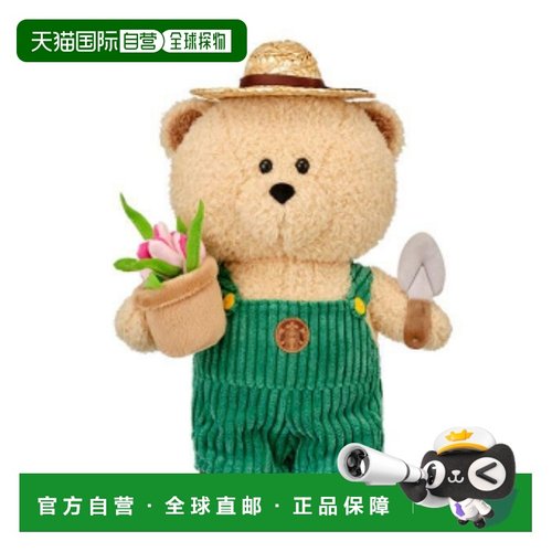 韩国直邮STARBUCKS 星巴克 春季小熊玩偶摆件新款