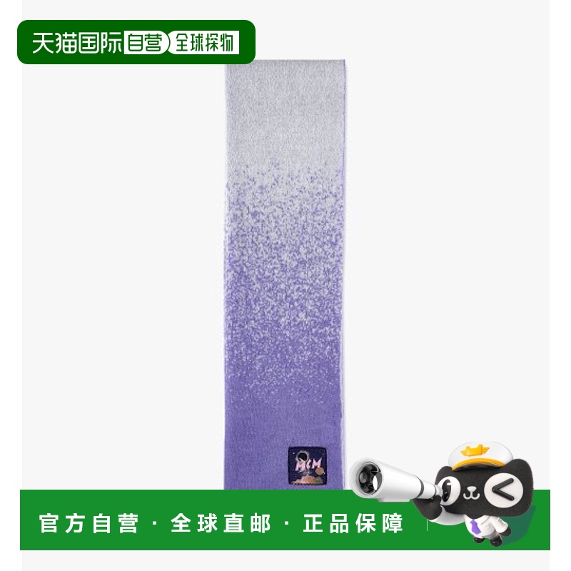 韩国直邮MCM MEFDAMM16U4丝巾羊毛马海毛潮流时尚保暖 高级感正品