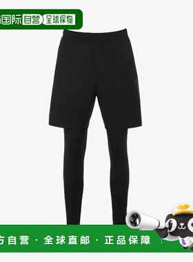 韩国直邮FILA Wheela 连裤袜 KQC FS2IPG3205M-BLK 2in1 连裤袜（