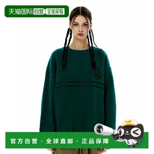 绒衫 女士女士卫衣 OLD ENGLISH SWEA 韩国直邮Ames LOGO Worldwide