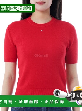 韩国直邮TOMMY HILFIGER TJW 基本款短袖毛衣 (DW19336 XLE)