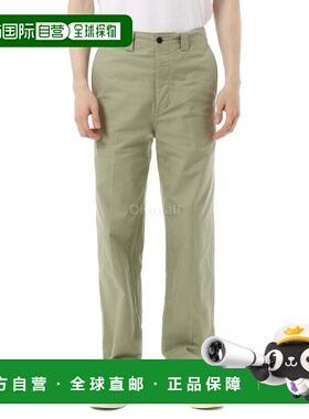 韩国直邮VISVIM 宽版卡其裤 (0125105008006 浅绿色) 斜纹棉布裤