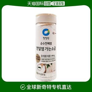 韩国直邮Chung Jung One食盐清净园海盐细盐（容器） 190g