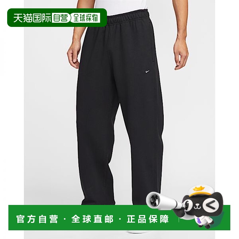 韩国直邮NIKE {仅限店内｝NIKE Solo Swoosh 男士抓绒开边长裤 -