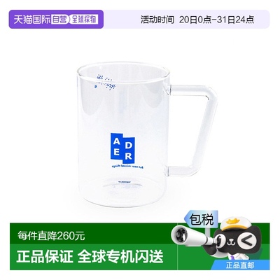 韩国直邮ADER ERROR 公用玻璃杯Tetris cup (500ml) White 306164